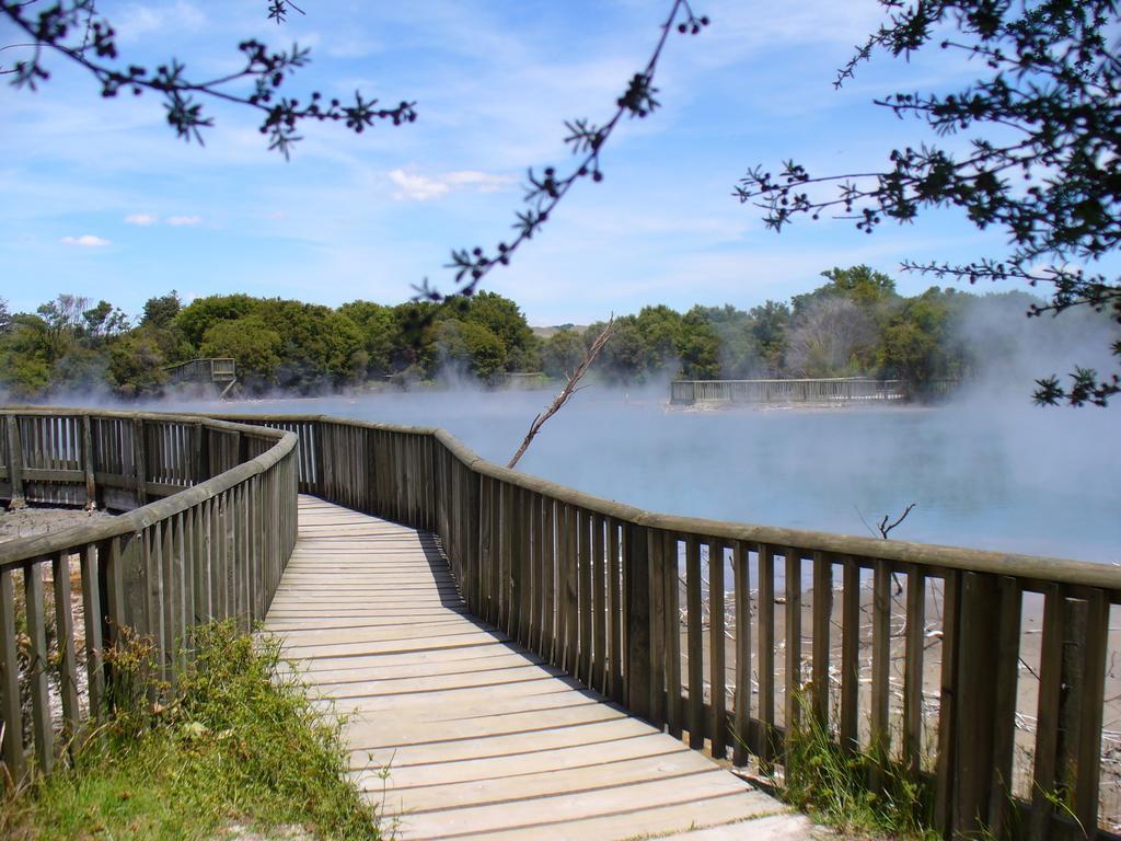 Kuirau Park Motor Lodge- Thermal Mineral Pool Rotorua Ngoại thất bức ảnh